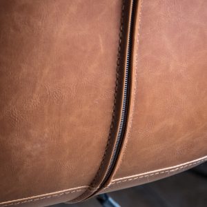 Gallery Direct Mendel Swivel Chair Brown | Shackletons