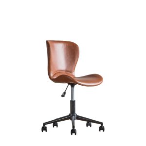 Gallery Direct Mendel Swivel Chair Brown | Shackletons