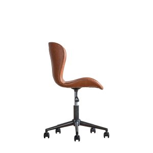 Gallery Direct Mendel Swivel Chair Brown | Shackletons