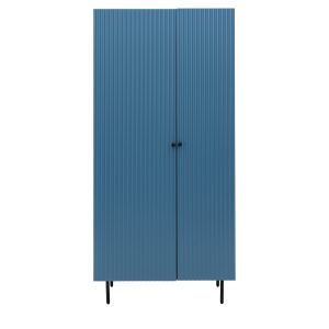 Gallery Direct Buckhurst 2 Door Wardrobe Blue | Shackletons