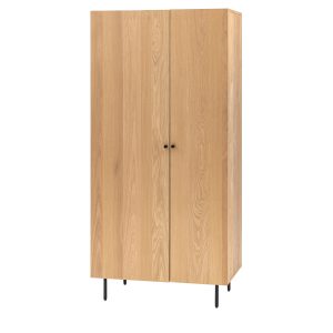 Gallery Direct Ashdown 2 Door Wardrobe Natural | Shackletons