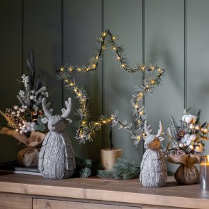 Gallery Direct Star with Pine LED Green | Shackletons