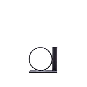 Gallery Direct Yara Candlestick Metal Black | Shackletons