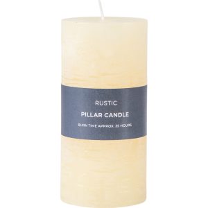 Gallery Direct Pillar Candle Rustic Ivory Pack of 2 | Shackletons