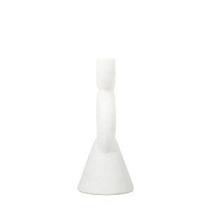 Gallery Direct Kedros Candlestick White | Shackletons