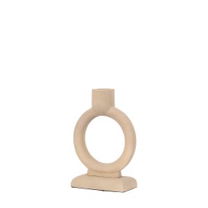 Gallery Direct Rolo Candlestick Small Pebble | Shackletons