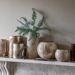 Gallery Direct Hornbeam Tealight Holder Antiqued | Shackletons