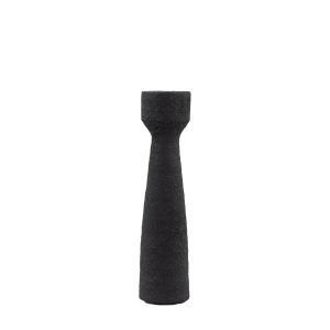 Gallery Direct Luna Candlestick Small Black S2 | Shackletons