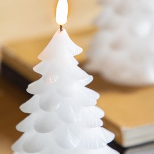 Gallery Direct LED Xmas Tree Candle 2 pack White | Shackletons