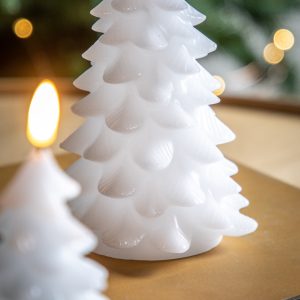 Gallery Direct LED Xmas Tree Candle 2 pack White | Shackletons