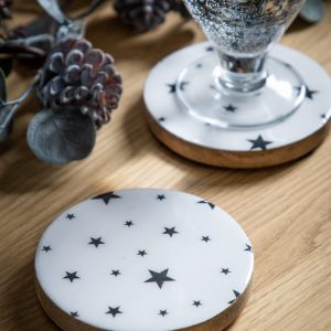 Gallery Direct Starry Coasters Set of 4 | Shackletons