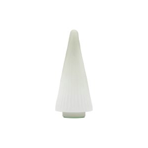 Gallery Direct Ribbed Tree White Frost Glass | Shackletons