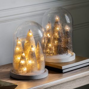 Gallery Direct Forest Dome with LED Champagne Gold | Shackletons