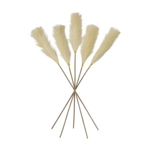 Gallery Direct Goma Soft Feather Stem Ivory 5pk | Shackletons