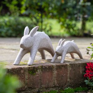 Gallery Direct Hopperty Hare Large Grey | Shackletons