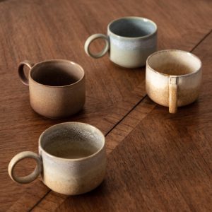 Gallery Direct Hug Mug Earthy Tones Set of 2 | Shackletons