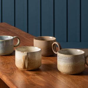 Gallery Direct Hug Mug Earthy Tones Set of 2 | Shackletons