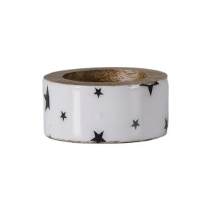 Gallery Direct Starry Napkin Rings Set of | Shackletons