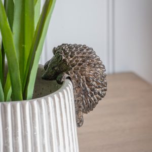 Gallery Direct Edwin Hedgehog Pot Hanger Brown Pack of 2 | Shackletons