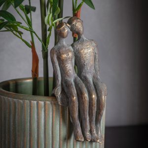 Gallery Direct Togetherness Pot Hanger Bronze Pack of 2 | Shackletons