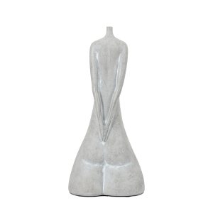 Gallery Direct Carla Sculpture Small Grey | Shackletons