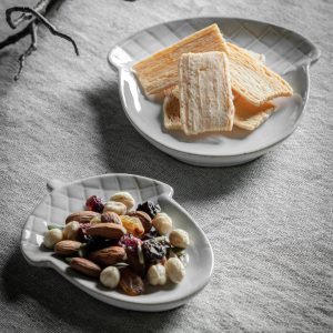 Gallery Direct Acorn Dish Grey Set of 2 | Shackletons