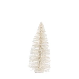 Gallery Direct Glittered Brush Tree Large White | Shackletons