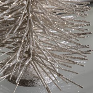 Gallery Direct Glittered Brush Tree Large White | Shackletons