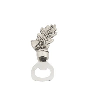 Gallery Direct Acorn Bottle Opener Nickel Finish | Shackletons