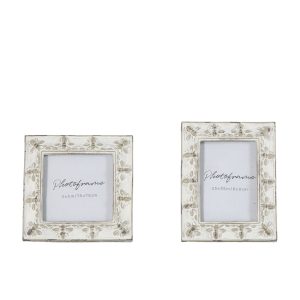 Gallery Direct Honey Bee Photo Frame Mini Antq Grey Set of 2 | Shackletons