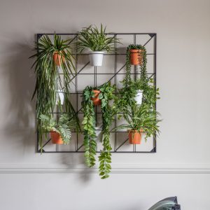 Gallery Direct Carlos Wall Planters White Ter | Shackletons