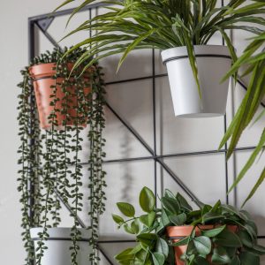 Gallery Direct Carlos Wall Planters White Ter | Shackletons