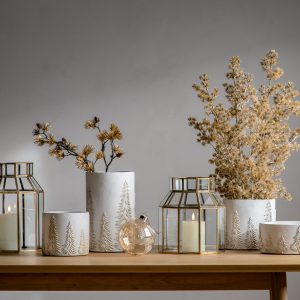 Gallery Direct Forest Planter White Gold | Shackletons