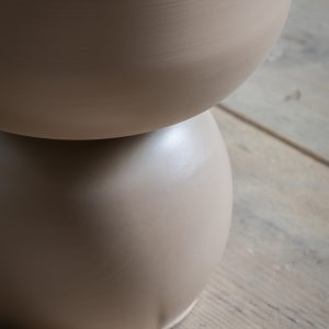 Gallery Direct Pluto Ball Planter Pebble 270x270x475mm | Shackletons