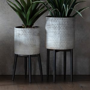 Gallery Direct Albion Metal Planter | Shackletons