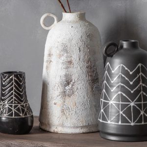 Gallery Direct Mori Bottle Vase Whitestone Large | Shackletons