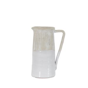 Gallery Direct Moresk Jug Matt White Large | Shackletons