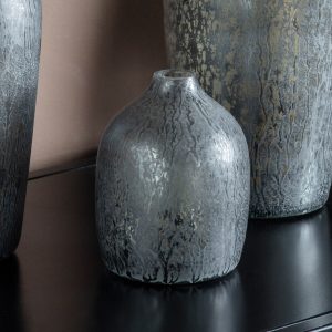 Gallery Direct Soloman Vase Small Grey Antique | Shackletons