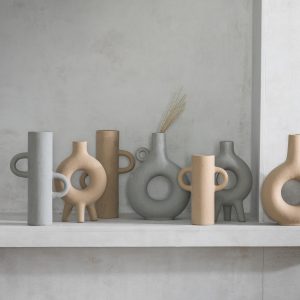 Gallery Direct Sissel Vase Oatmeal | Shackletons