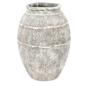 Gallery Direct Zante Vase Large Antique Grey | Shackletons