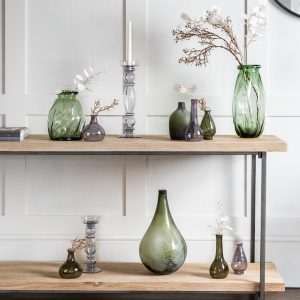 Gallery Direct Severn Vase Large Green | Shackletons