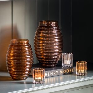 Gallery Direct Nectar Vase Large Mocha | Shackletons