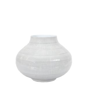 Gallery Direct Emmy Vase Large Pale Grey | Shackletons