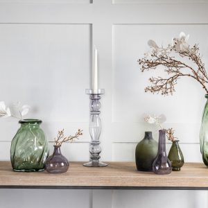 Gallery Direct Biba Vase Grey Set of 3 | Shackletons