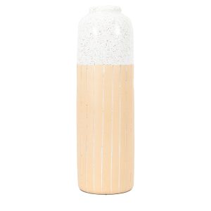 Gallery Direct Holmer Vase Large White Natural | Shackletons