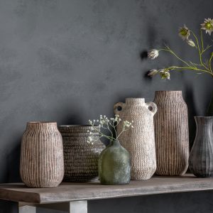 Gallery Direct Potosi Vase Small Earthy White | Shackletons