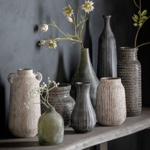 Gallery Direct Potosi Vase Large Earthy White | Shackletons