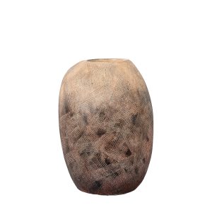 Gallery Direct Terrain Vase Small Black Natural | Shackletons