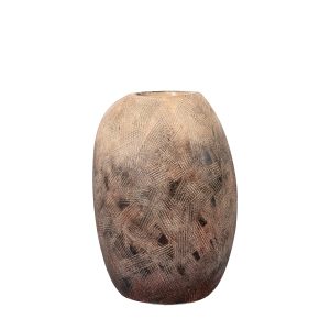 Gallery Direct Terrain Vase Small Black Natural | Shackletons