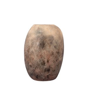 Gallery Direct Terrain Vase Small Black Natural | Shackletons